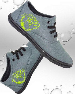 Kenamin Stylish Casual Shoes for Men and kids Casuals For Men(Grey, Olive , 10)