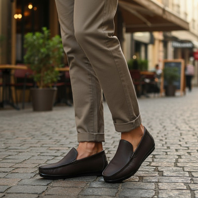 Hilux Hilux Trendy Loafers For Men Loafers For Men(Brown , 8)