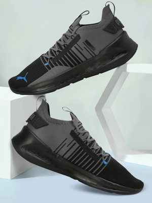 PUMA Softride Symmetry Fuzion Running Shoes For Men(Black , 9)