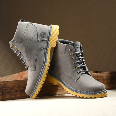 STREETLOOK High Tops For Men(Grey , 8)
