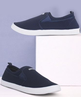 asian Slip On Sneakers For Men(Blue , 8)