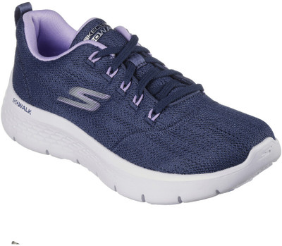 Skechers GO WALK FLEX - STRIKING LOOK Walking Shoes For Women(Blue , 4)