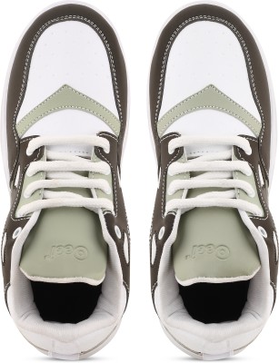 The Awaraz Sneakers For Men(White, Green)