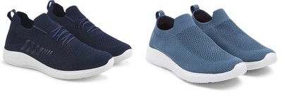 Face Stylish Sports Shoes for Men – Ideal for Running, Gym & Training Sneakers For Men(Blue, Blue , 9)