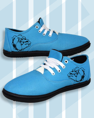 Kenamin Stylish Casual Shoes for Men and kids Casuals For Men(Blue, Black , 9)