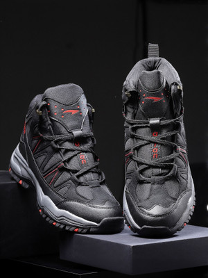 asian Everest-21 Trekking,Camping & Hiking Stylish with Extra Comfort Outdoors For Men(Black, Red , 7)