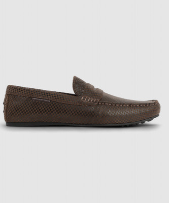 Rare Rabbit Driving Shoes For Men(Brown , 7)