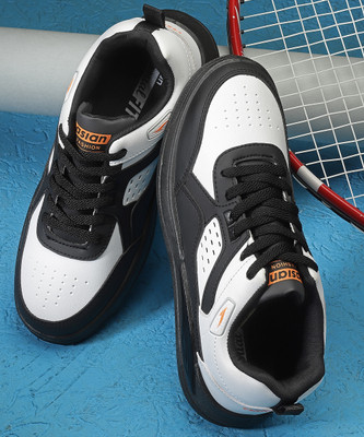 asian Sneaker Casual Shoes for Men | Soft Cushioned Insole, Slip-Resistance Sneakers For Men(Black, White)