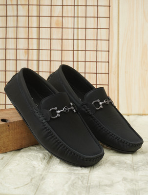 Marcino Driving Shoes For Men(Black , 8)