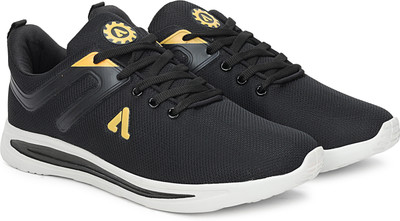 Aqualite Running Shoes For Men(Black , 6)