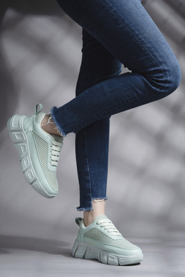 Roadster Women | Girl Casual Shoe Sneakers For Women(Green , 4)