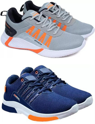 ANGO TY-GREY HERO_RUNFREE BLUE Outdoors For Men(Grey , 9)