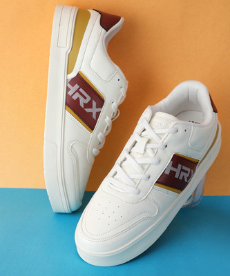 HRX by Hrithik Roshan Rerooted Classics Sneakers For Men(White , 9)