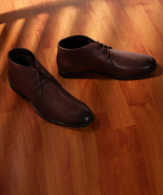 RED CHIEF Derby For Men(Brown , 8)