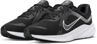 NIKE Quest 5 Running Shoes For Men(Black , 7)