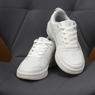 RED TAPE Casual Sneaker Shoes for Women | Classic Rounded Toe Sneakers For Women(White, Beige , 4)