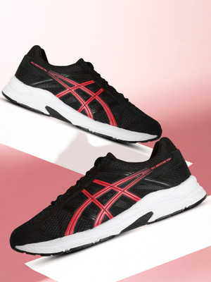 Asics GEL-CONTEND 4B+ Running Shoes For Men(Black , 9)