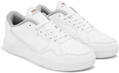 HRX by Hrithik Roshan Women White&Grey GameScape Sneakers Sneakers For Women(White , 5)