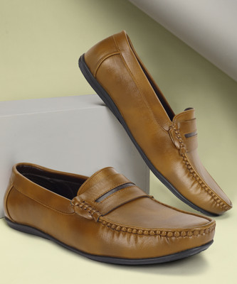 Paragon K11238G Loafers |Soft Cushioned Footbed|Corporate Formal Shoes For Men Loafers For Men(Tan , 6)