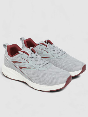CAMPUS CONOR Sports Shoes |Mesh Upper for Improved Airflow| ExtraBounce Insole |Lace-Up Running Shoes For Men(Grey , 8)