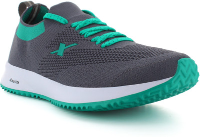 Sparx SL 167 Running Shoes For Women(Grey, Green , 5)