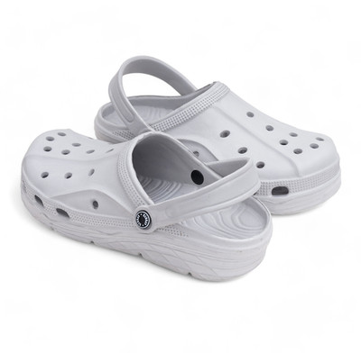 Men Grey Clogs