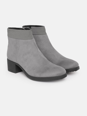 Roadster Boots For Women(Grey , 3)