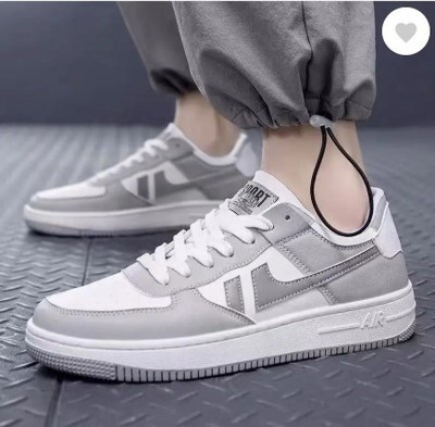 Brothers Gift stylish casual sneaker comfortable shoes for men Casuals For Men Sneakers For Men(Grey , 6)