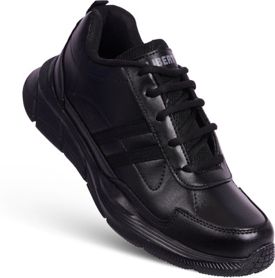 LIBERTY School shoes Lace Up For Men(Black , 10)