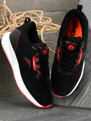 CLYMB LEO Walking/Outdoor/Gym Running Shoes For Men(Black , 10)