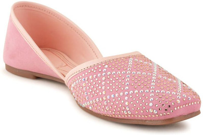 ANOUK Bellies For Women(Pink , 4)
