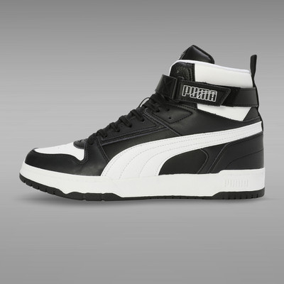 PUMA Court Shatter Mid Sneakers For Men(Black , 7)