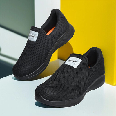 HOTSTYLE Loafers For Men(Black, White , 7)
