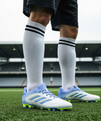 ADIDAS Copa Pure Iii Club Fg/Mg Football Shoes For Men(Blue , 11)