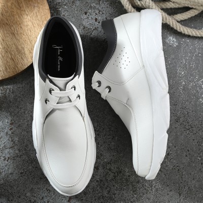 John Karsun Casual sporty Walking Shoes For Men(White)