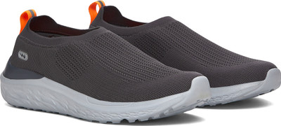 CAMPUS ANON Men's Casual Shoes | Cushioned Memory Insole with PilloFoam| Slip On Casuals For Men(Grey , 7)