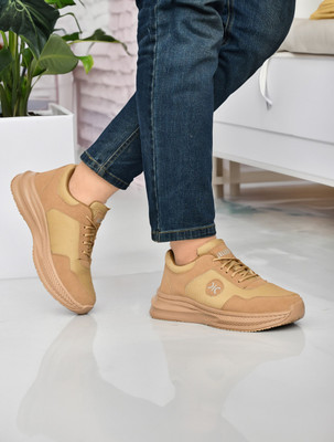 KILLER Comfortable Sports Running Shoes For Men | Gym & Walking Casuals Sneakers For Men(Tan , 7)