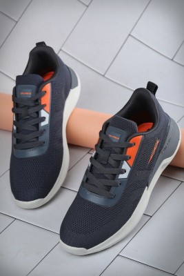 COLUMBUS Columbus OPTIC Sports Shoes-Running,Walking,Training,Gym For Men's Grey/Orange Sneakers For Men(Blue)