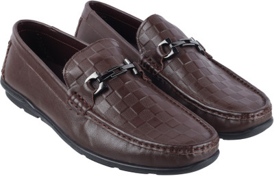 DaVinchi Slip On For Men(Brown , 10)