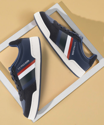 U.S. POLO ASSN. ROGER Sneakers For Men(Navy , 8)