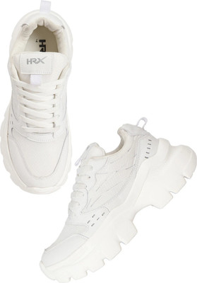 HRX by Hrithik Roshan Walking Shoes For Men(White , 9)