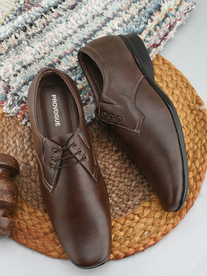 PROVOGUE Plus Size Available Lace Up For Men(Brown , 13)
