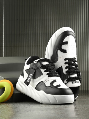 KILLER Casual Sneaker Shoes For Men Sneakers For Men(Black, White , 9)