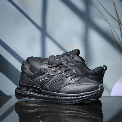 asian Powerkick-51 Sneakers for Men & Boys | Lightweight Sports Comfortable Shoes Sneakers For Men(Black , 10)