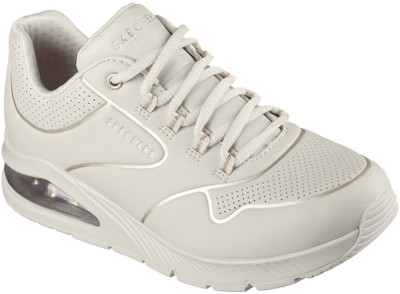 Skechers UNO 2 - GOLDEN TRIM Running Shoes For Women(White , 4)