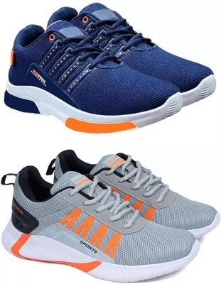 ELASA TY-RUNFREE BLUE_GREY HERO Outdoors For Men(Blue , 6)