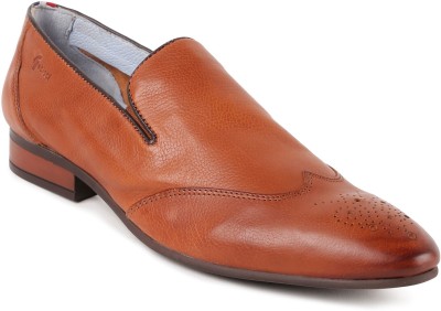 GABICCI Fangio-G Tan Formal Shoes Leather Party Wear For Men(Tan , 8)