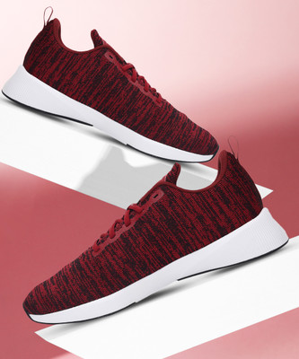 PUMA Robust Knit Running Shoes For Men(Red , 9)