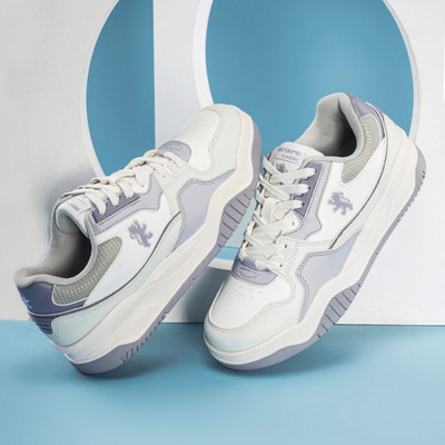 RED TAPE Women's Sneakers | Stylish Everyday Fit with Lace-Up Ease Sneakers For Women(Grey, White , 5)