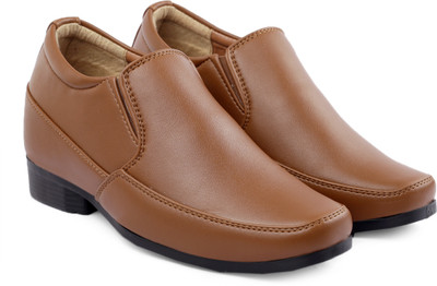 BXXY Slip On For Men(Tan , 6)